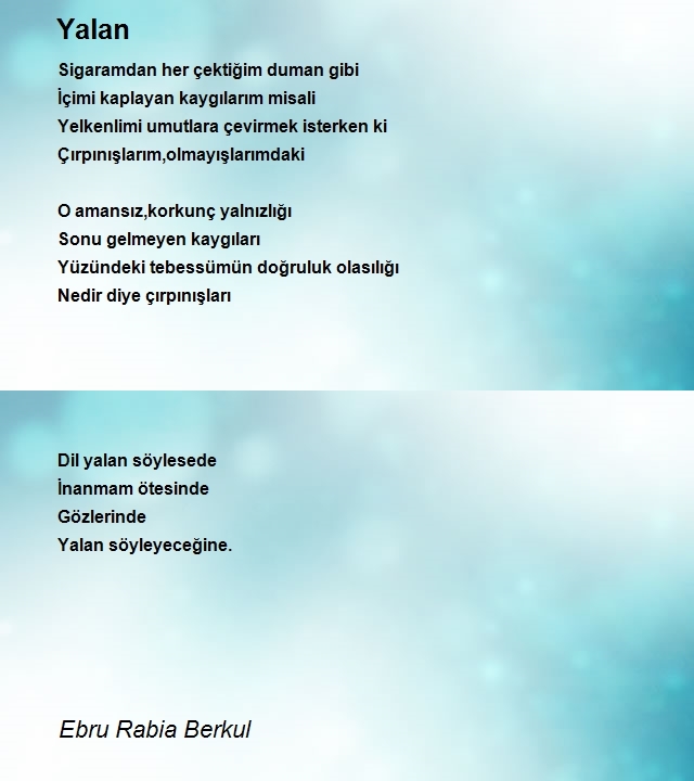 Ebru Rabia Berkul