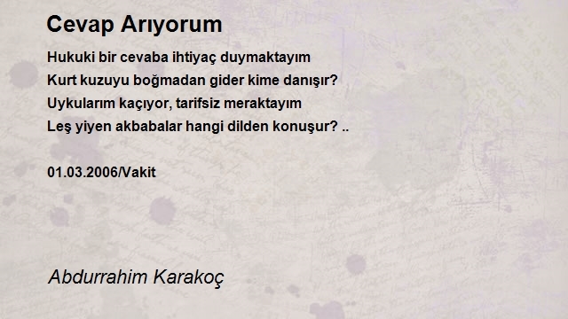 Abdurrahim Karakoç