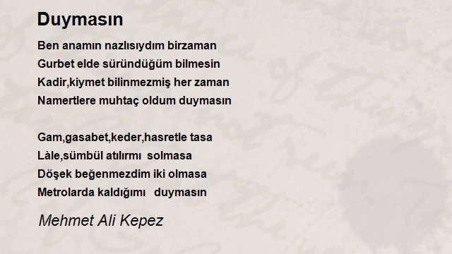 Mehmet Ali Kepez