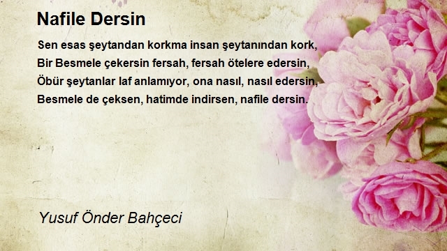 Yusuf Önder Bahçeci