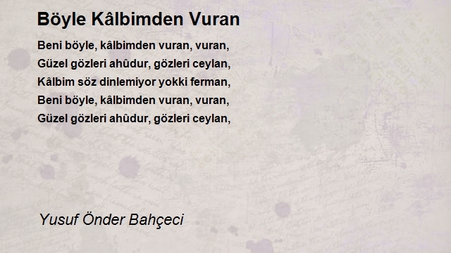 Yusuf Önder Bahçeci