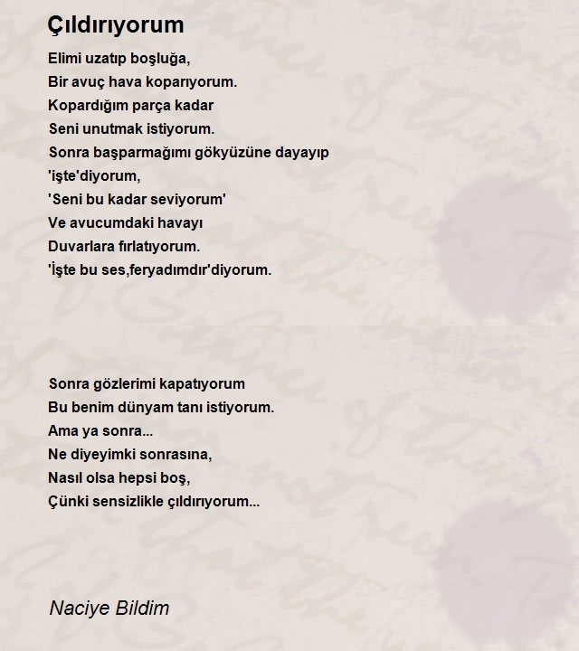 Naciye Bildim