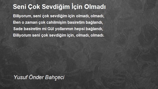 Yusuf Önder Bahçeci