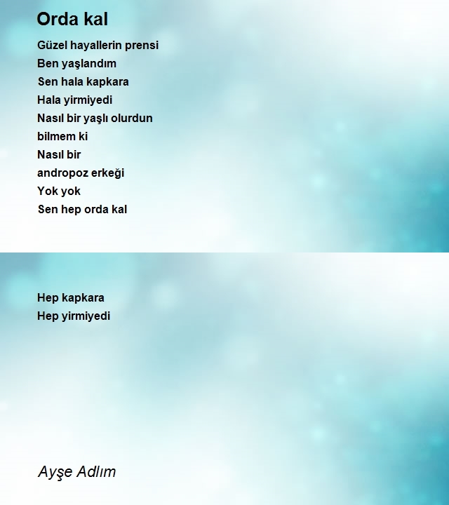 Ayşe Adlım