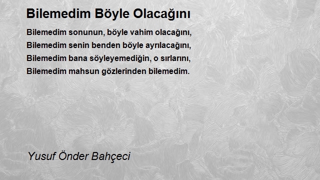 Yusuf Önder Bahçeci