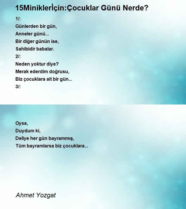 Ahmet Yozgat