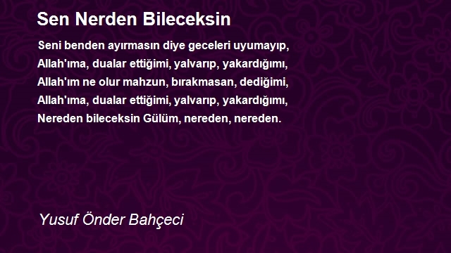 Yusuf Önder Bahçeci