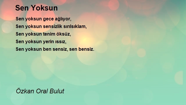 Özkan Oral Bulut