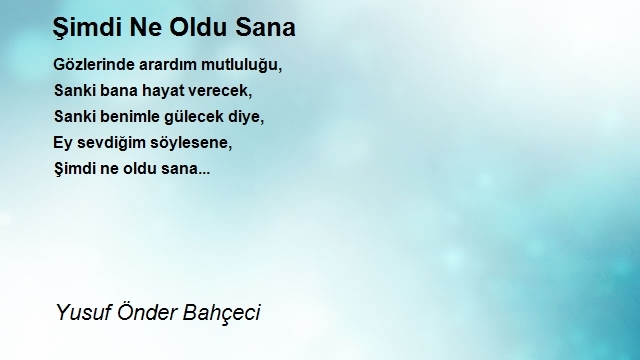 Yusuf Önder Bahçeci