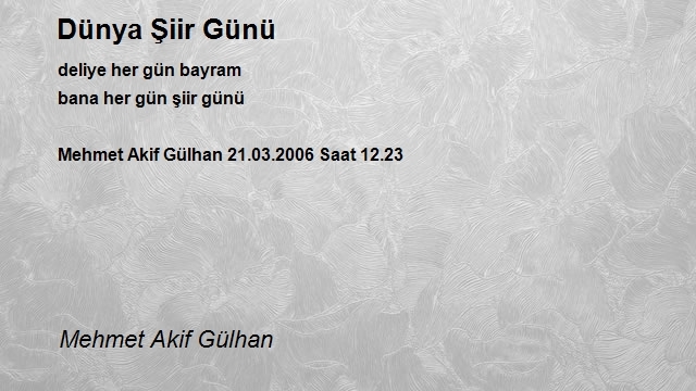 Mehmet Akif Gülhan