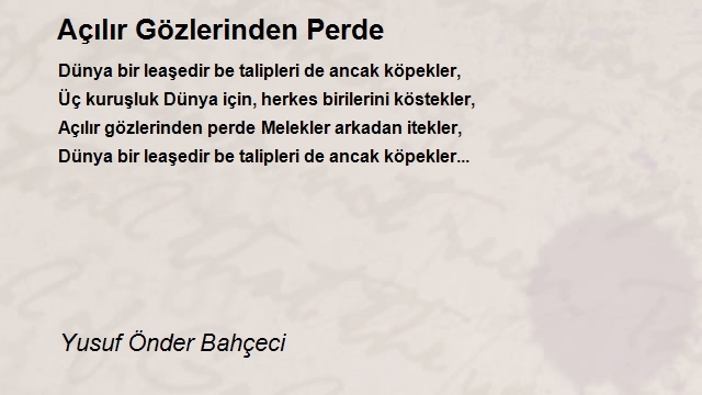 Yusuf Önder Bahçeci