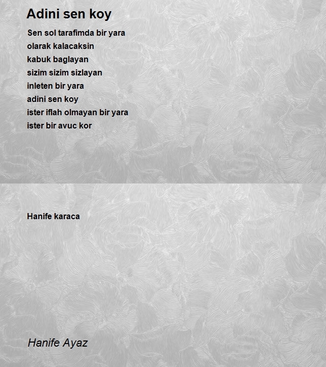 Hanife Ayaz