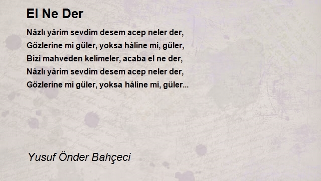 Yusuf Önder Bahçeci