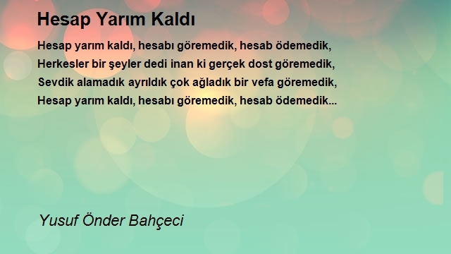 Yusuf Önder Bahçeci