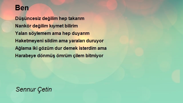 Sennur Çetin 