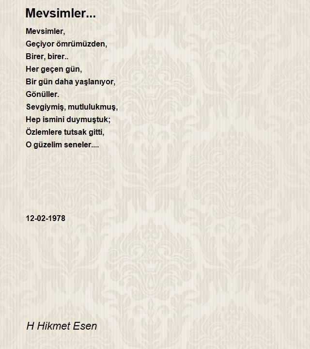 H Hikmet Esen