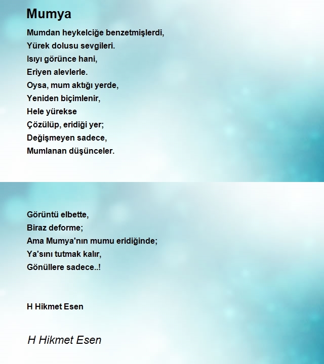 H Hikmet Esen