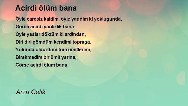 Arzu Celik