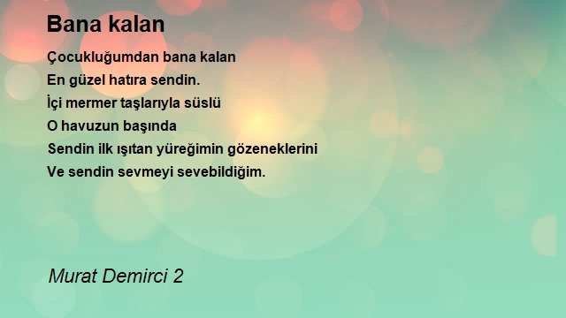 Murat Demirci 2