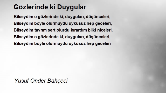 Yusuf Önder Bahçeci