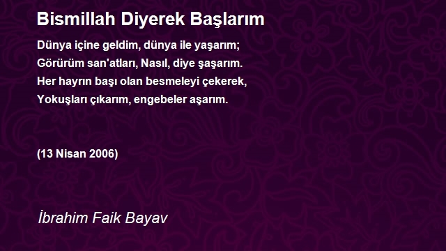 İbrahim Faik Bayav