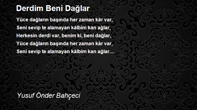 Yusuf Önder Bahçeci