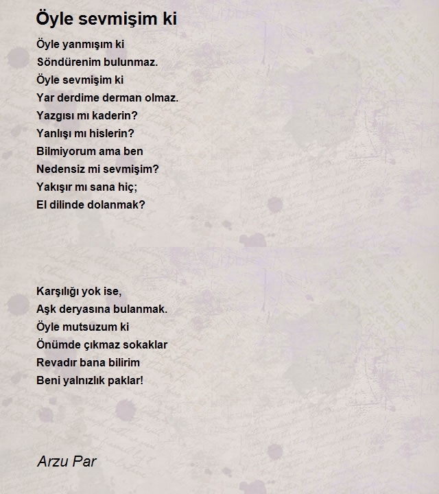 Arzu Par