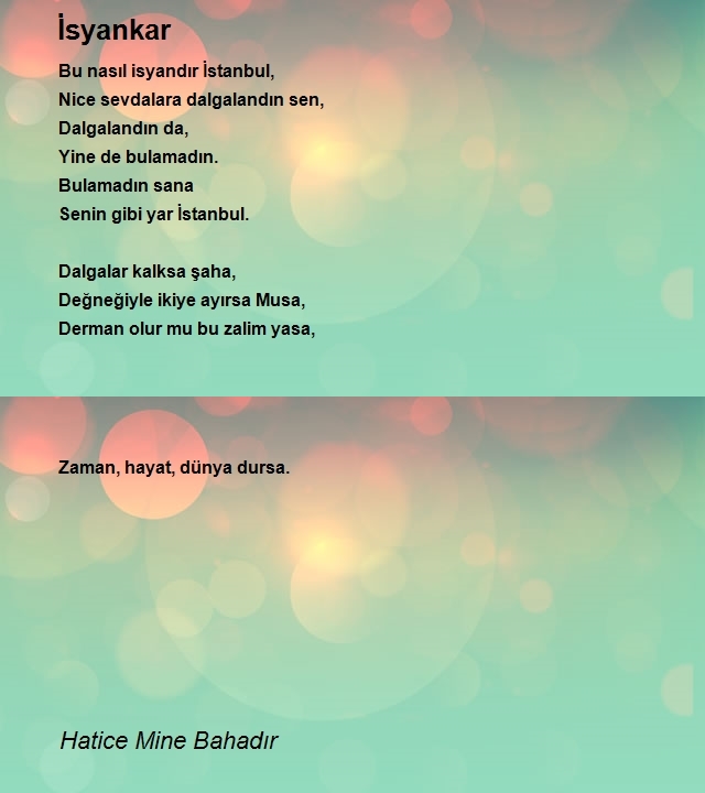 Hatice Mine Bahadır