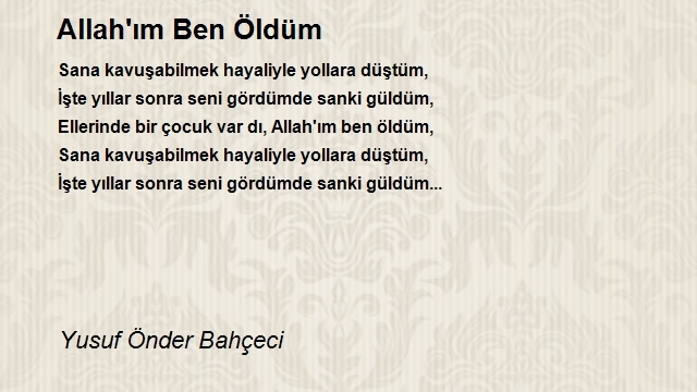 Yusuf Önder Bahçeci