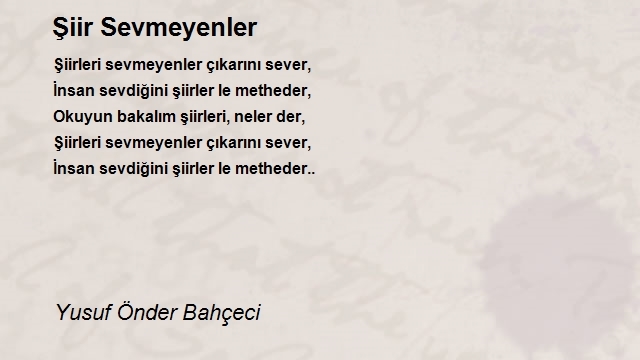 Yusuf Önder Bahçeci