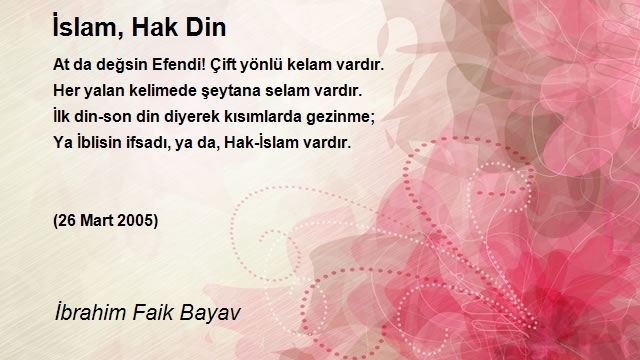 İbrahim Faik Bayav