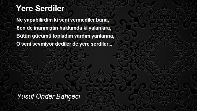 Yusuf Önder Bahçeci