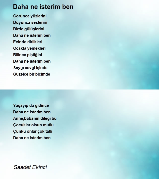 Saadet Ekinci