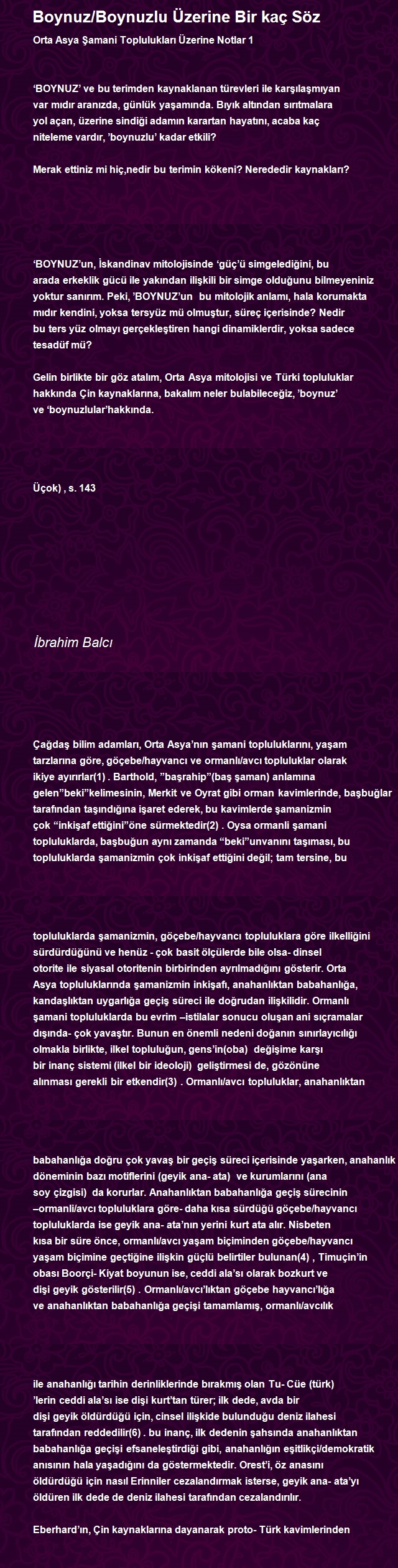 İbrahim Balcı