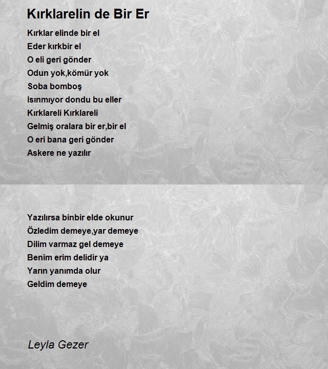 Leyla Gezer