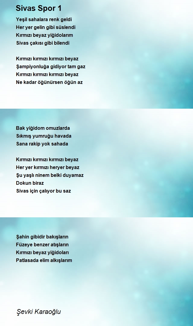 Şevki Karaoğlu