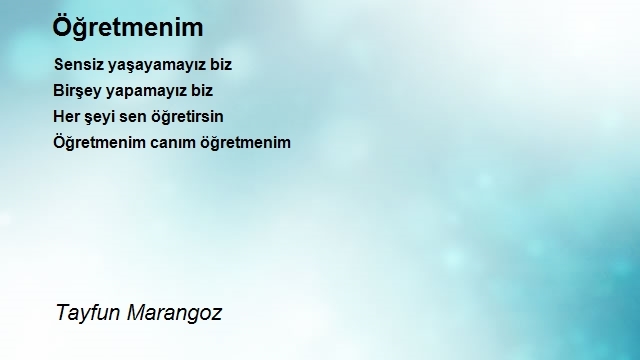 Tayfun Marangoz