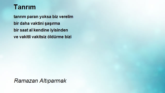 Ramazan Altıparmak