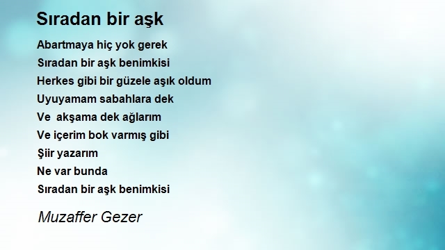 Muzaffer Gezer