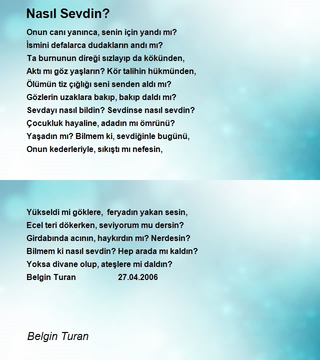 Belgin Turan