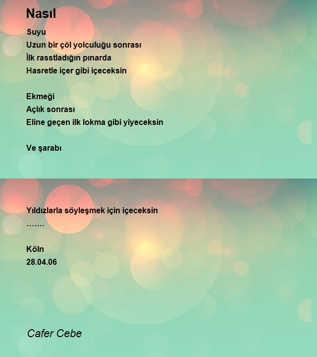 Cafer Cebe