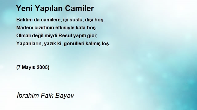 İbrahim Faik Bayav