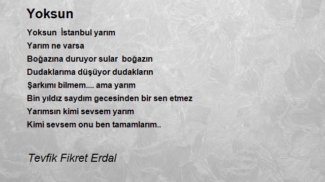 Tevfik Fikret Erdal