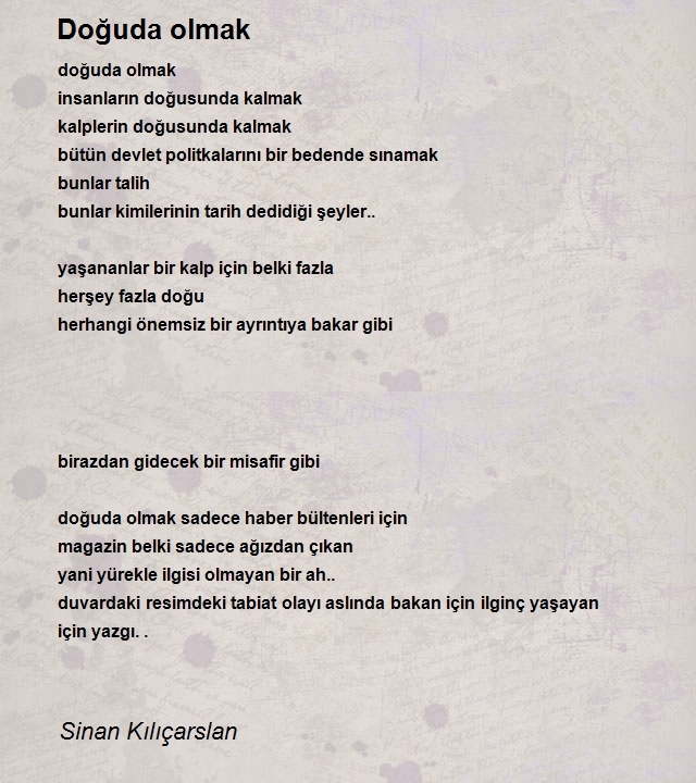 Sinan Kılıçarslan