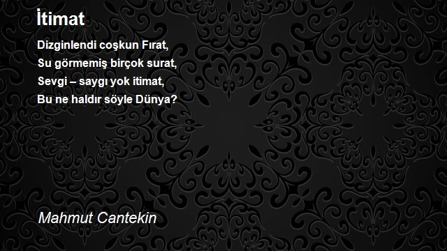 Mahmut Cantekin