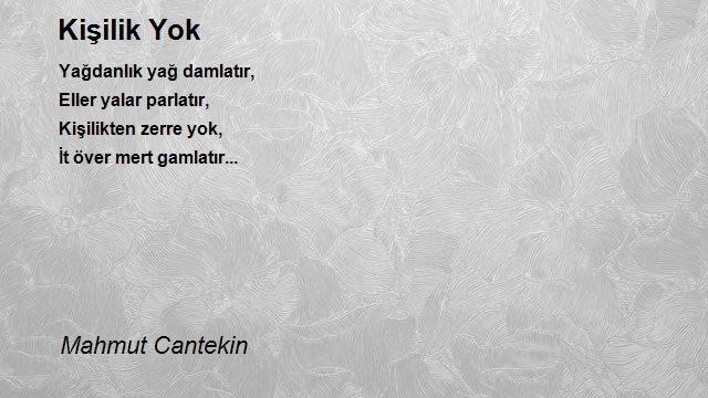 Mahmut Cantekin