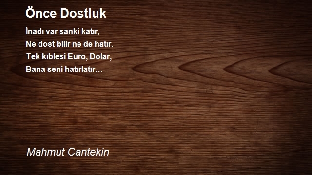 Mahmut Cantekin