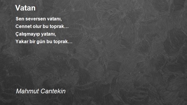 Mahmut Cantekin