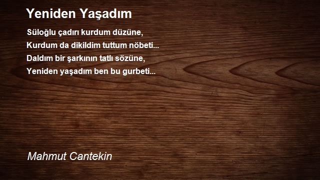 Mahmut Cantekin