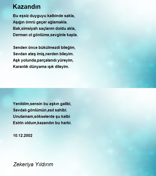 Zekeriya Yıldırım